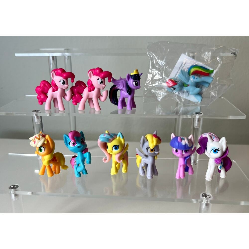 My Little Pony Mixed Mini Lot 2” Collectibles 10 Total Ponies